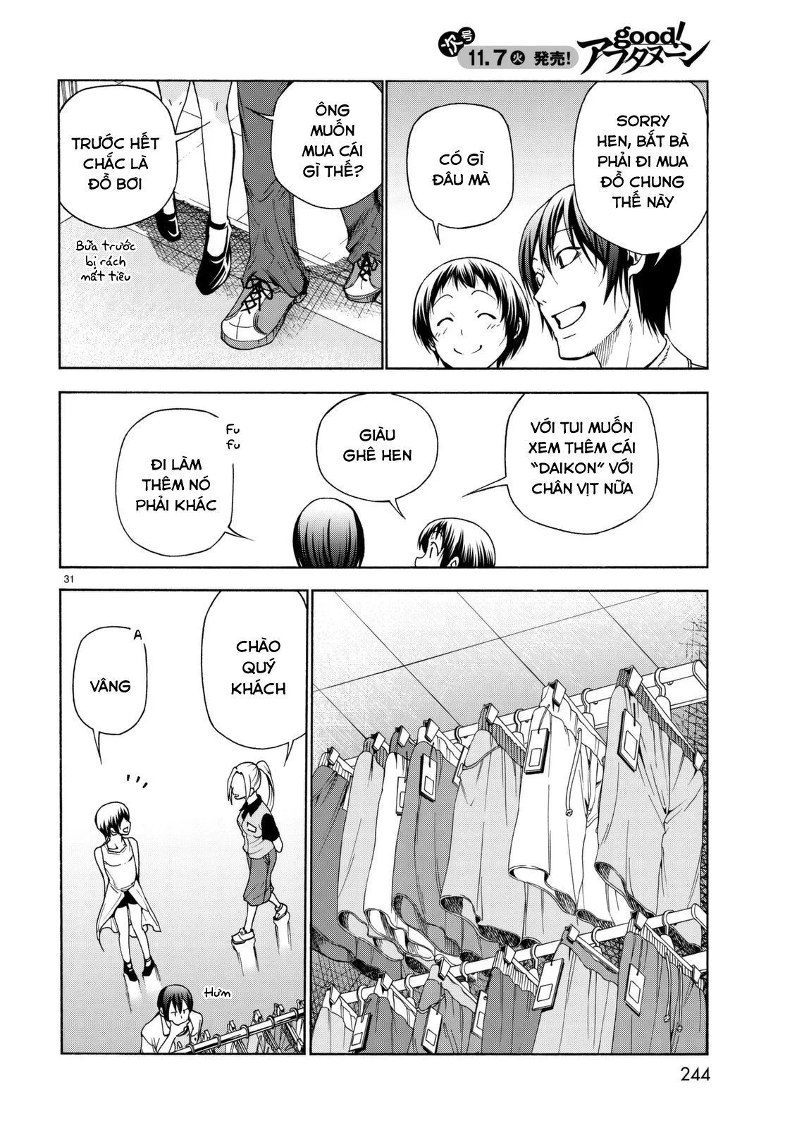 Grand Blue chương 38 - trang 35