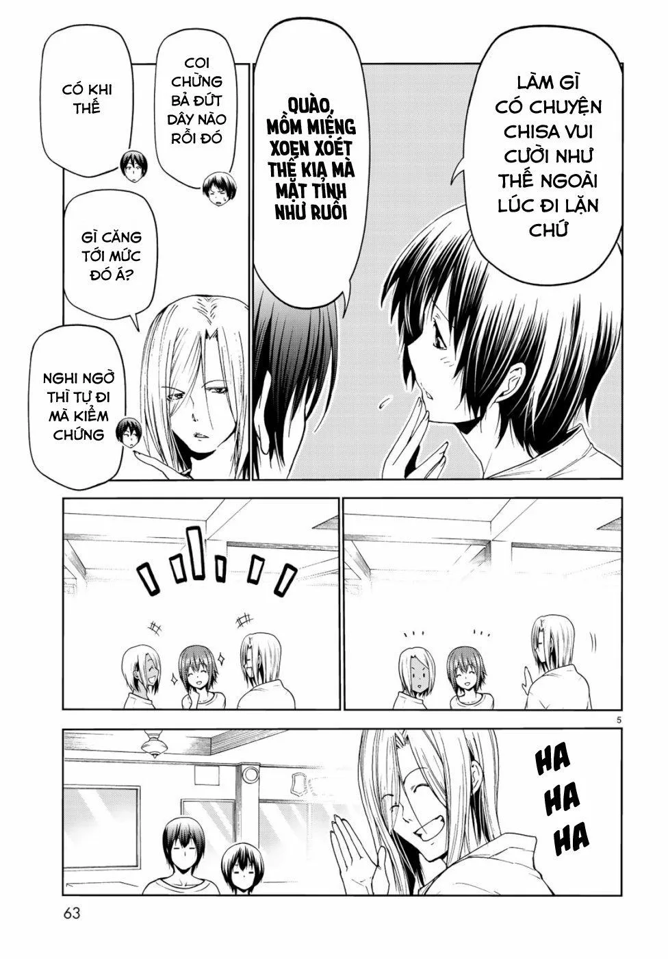 Grand Blue chương 57 - trang 8