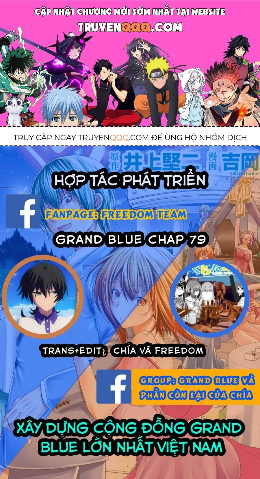 Grand Blue chương 79 - trang 1