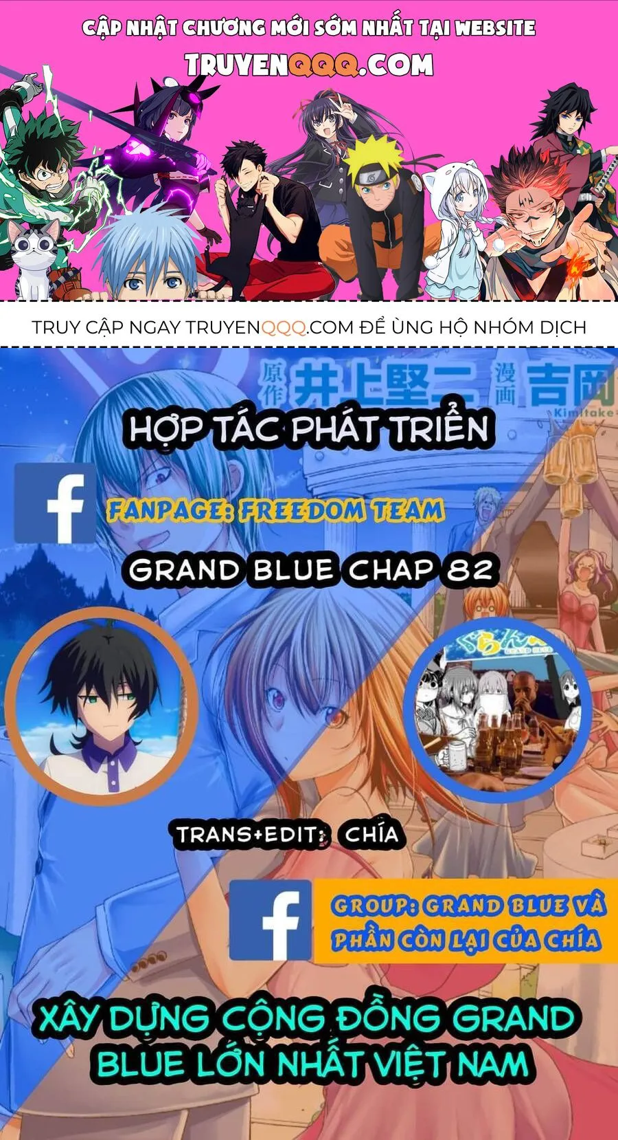 Grand Blue chương 82 - trang 1
