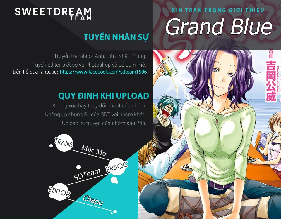 Grand Blue - Cô Gái Thích Lặn chương 5 - trang 1