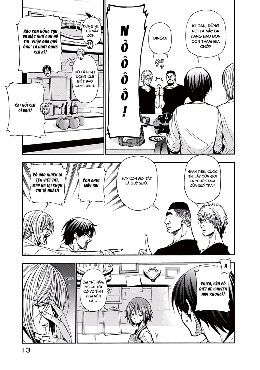 Grand Blue - Cô Gái Thích Lặn chương 5 - trang 8