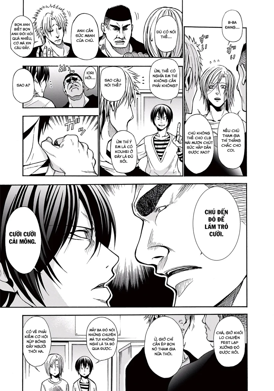 Grand Blue - Cô Gái Thích Lặn chương 5 - trang 9