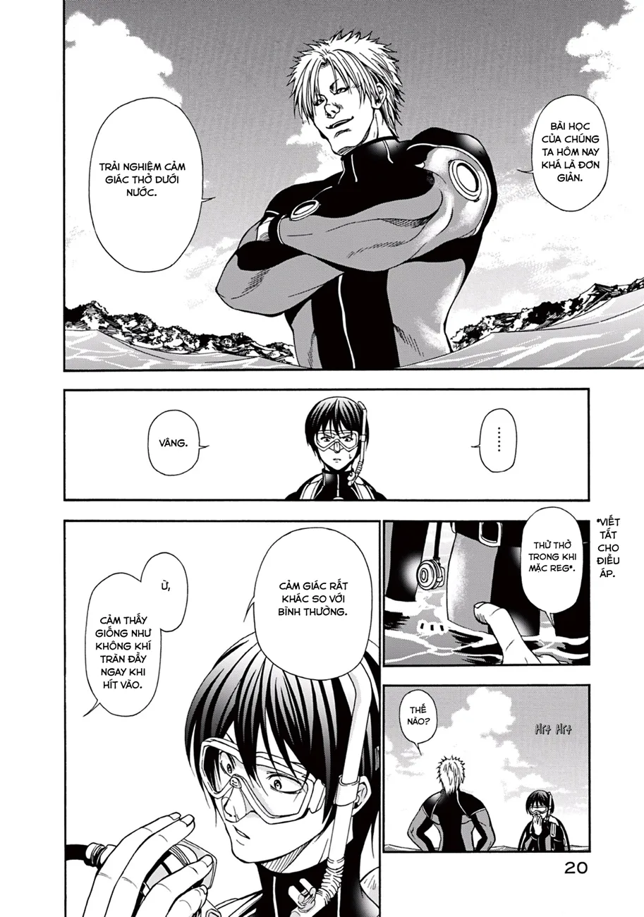 Grand Blue - Cô Gái Thích Lặn chương 5 - trang 12
