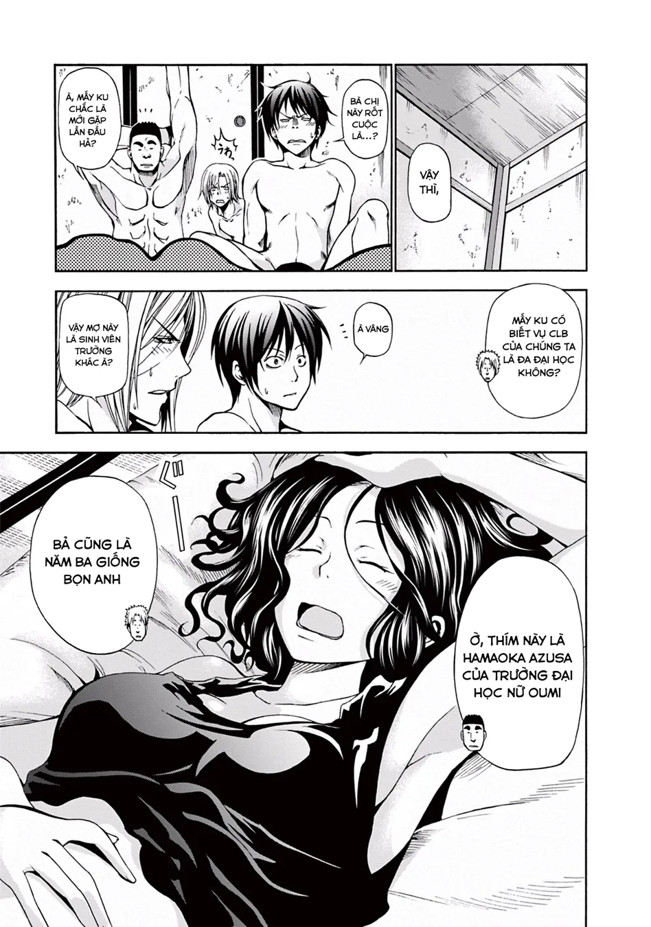 Grand Blue - Cô Gái Thích Lặn chương 6 - trang 5