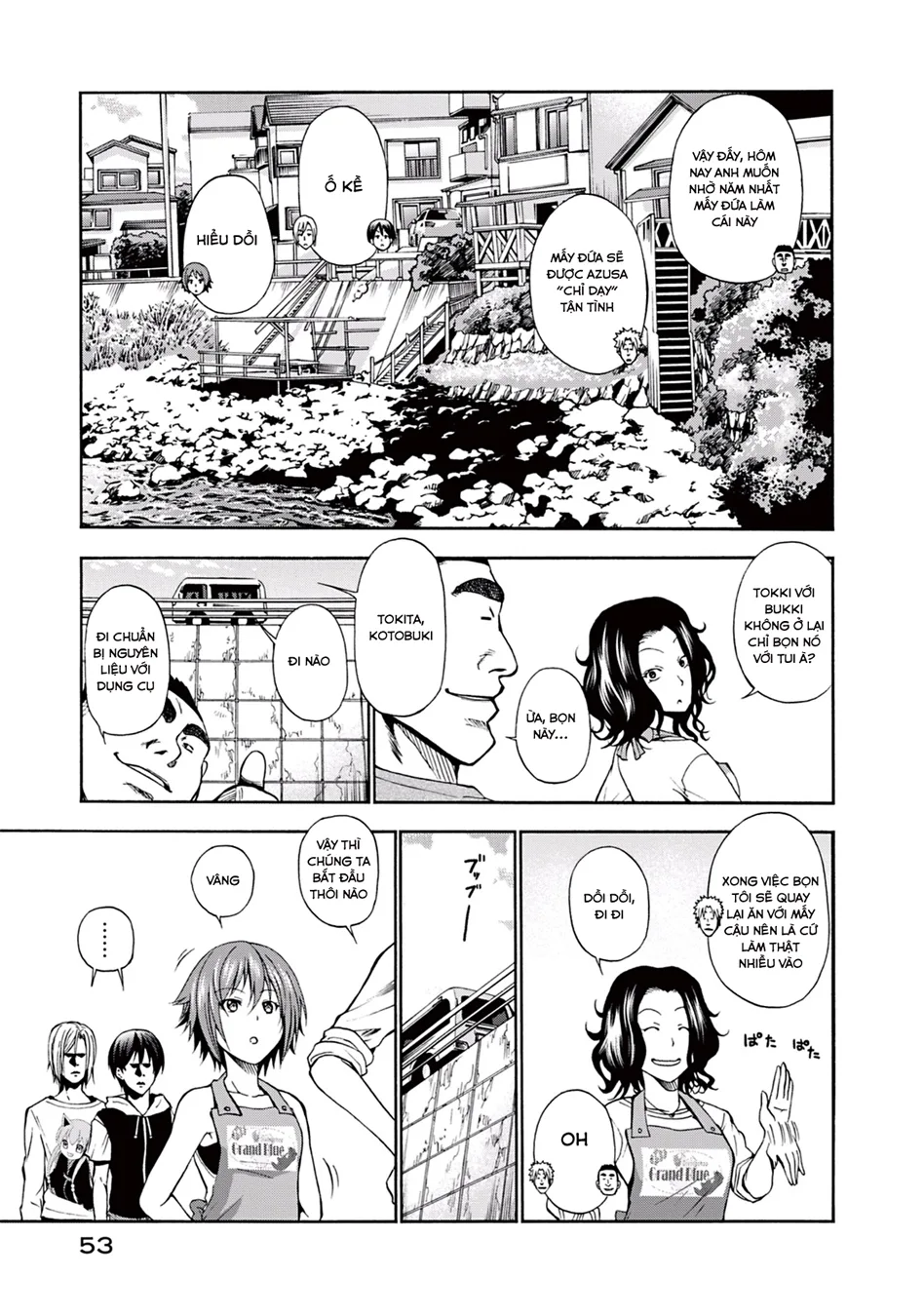 Grand Blue - Cô Gái Thích Lặn chương 6 - trang 9