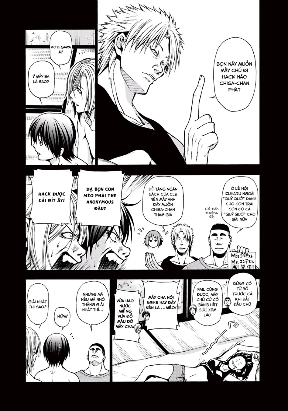 Grand Blue - Cô Gái Thích Lặn chương 6 - trang 11