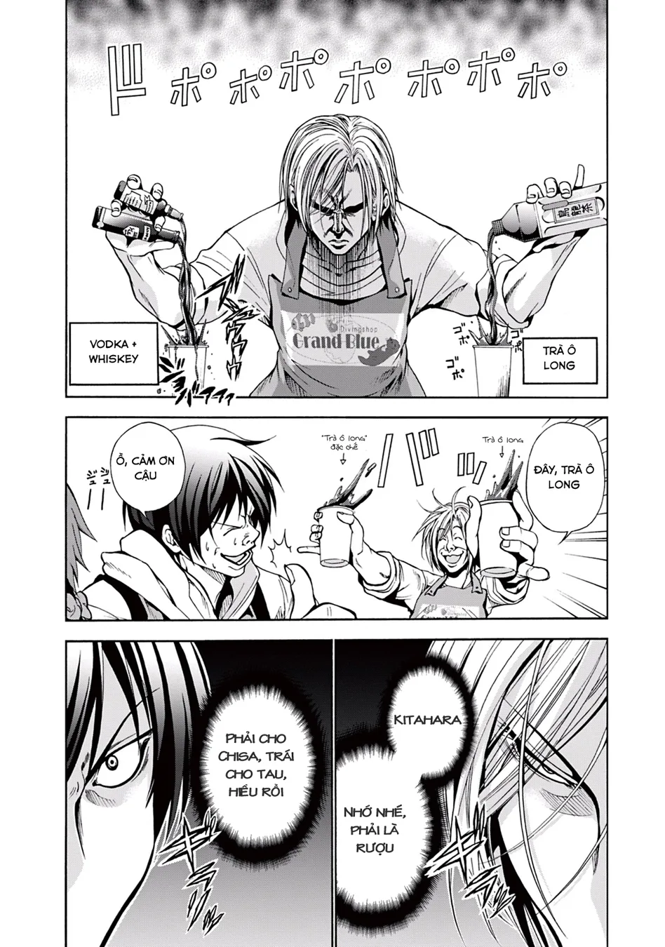 Grand Blue - Cô Gái Thích Lặn chương 6 - trang 14