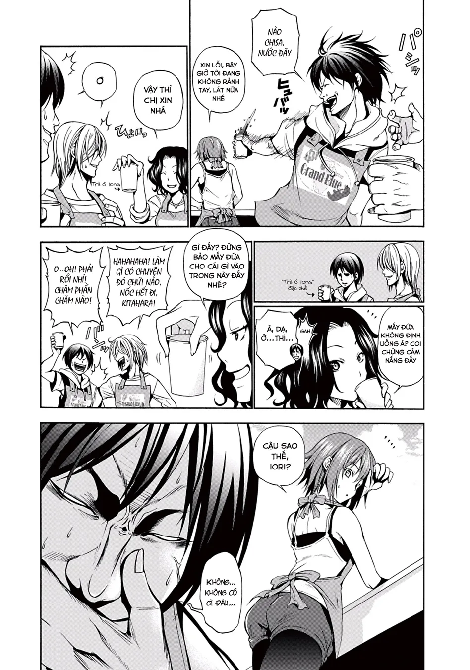 Grand Blue - Cô Gái Thích Lặn chương 6 - trang 15