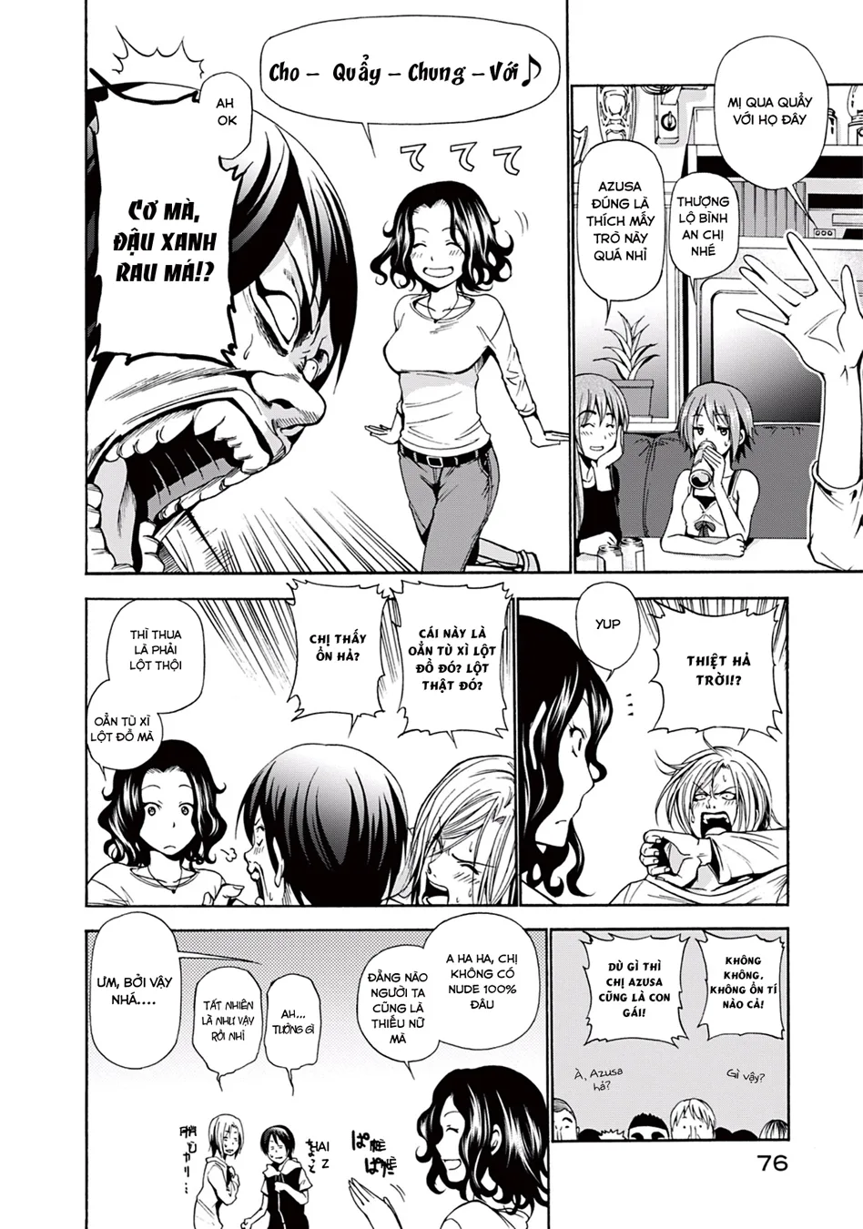 Grand Blue - Cô Gái Thích Lặn chương 6 - trang 32