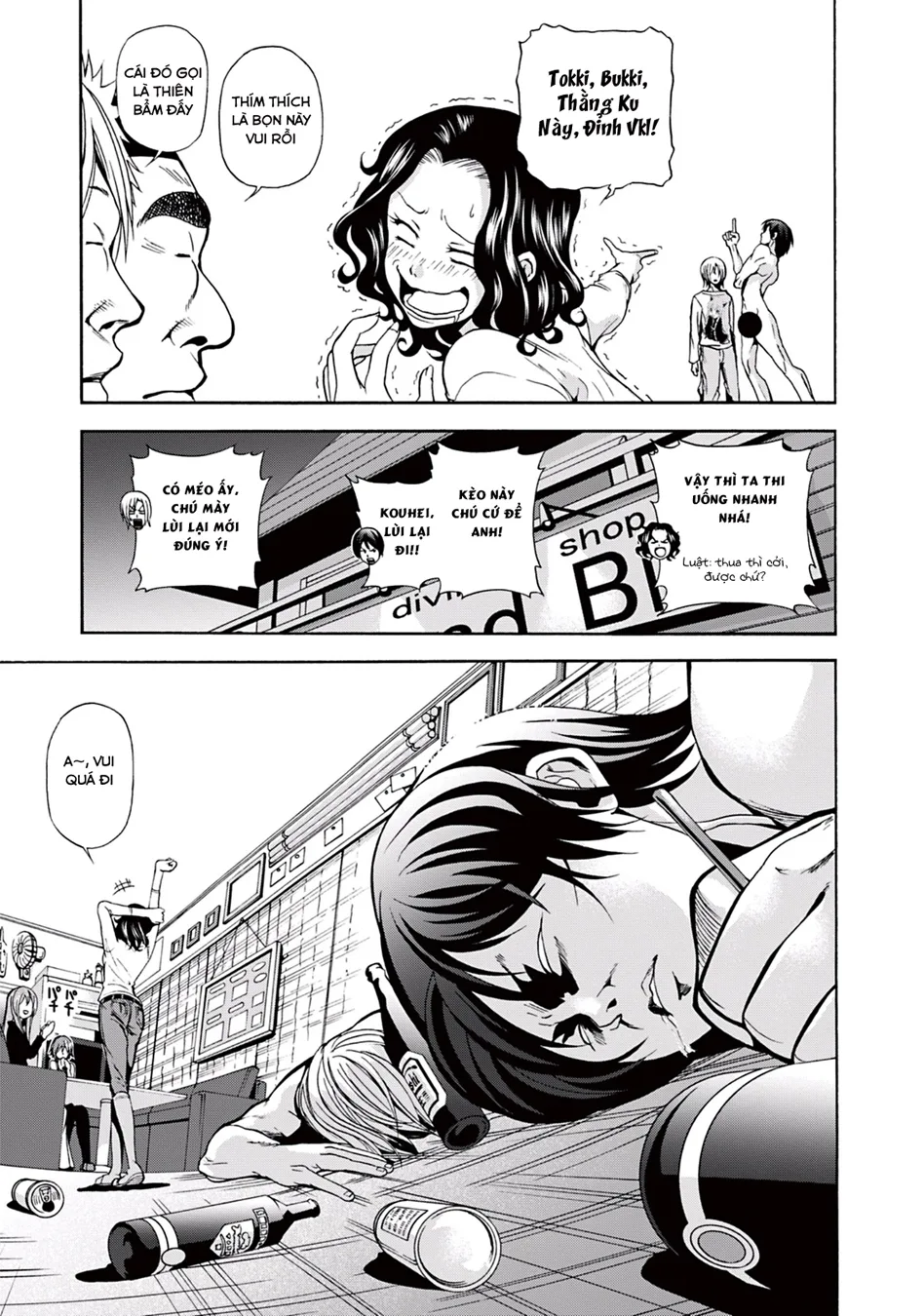 Grand Blue - Cô Gái Thích Lặn chương 6 - trang 35