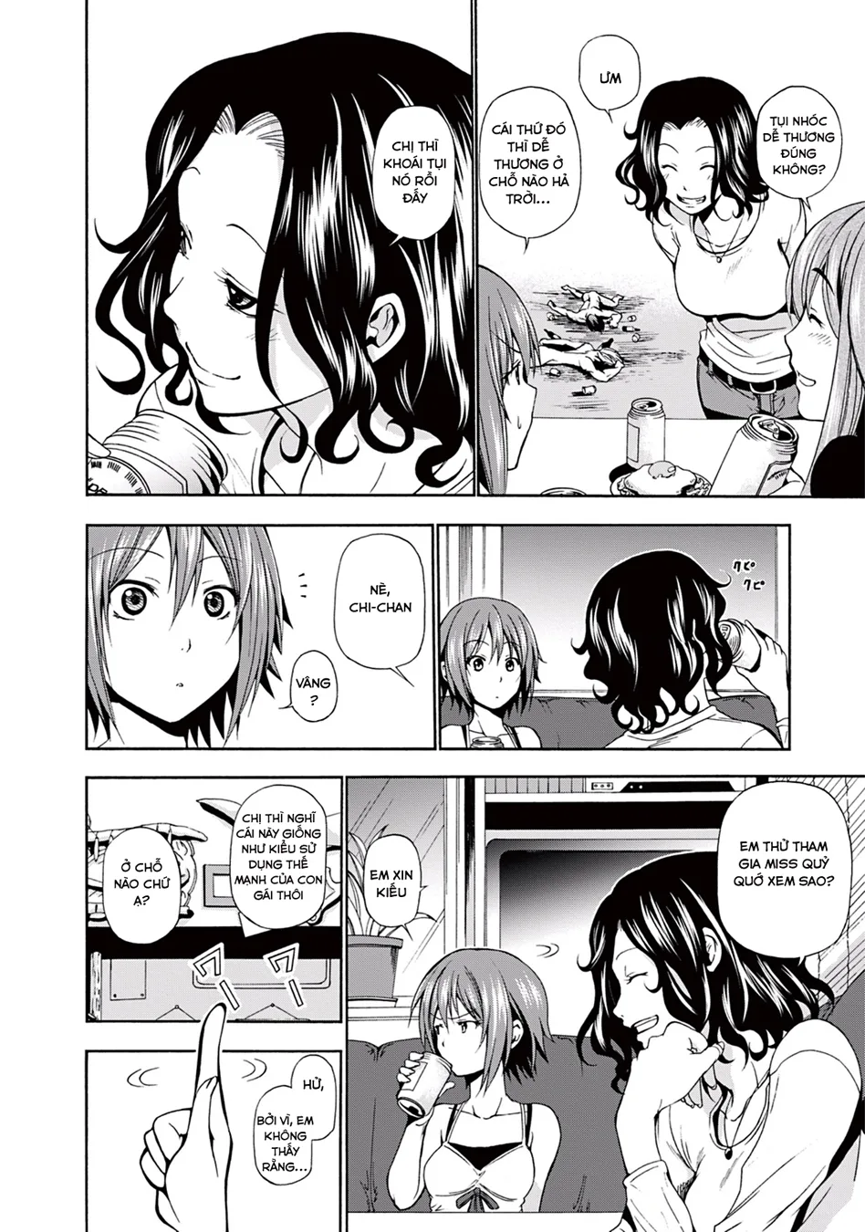 Grand Blue - Cô Gái Thích Lặn chương 6 - trang 36