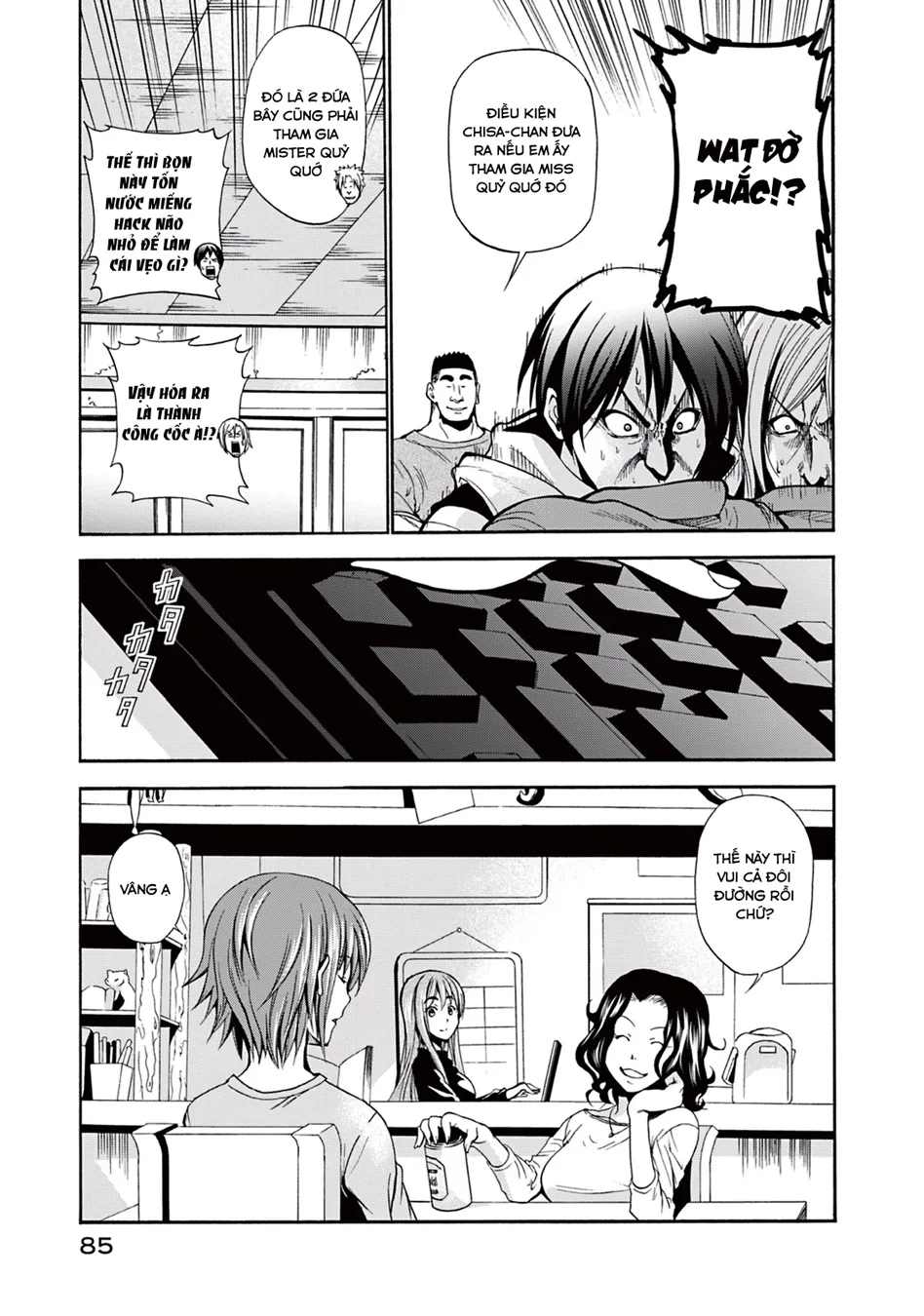 Grand Blue - Cô Gái Thích Lặn chương 6 - trang 41
