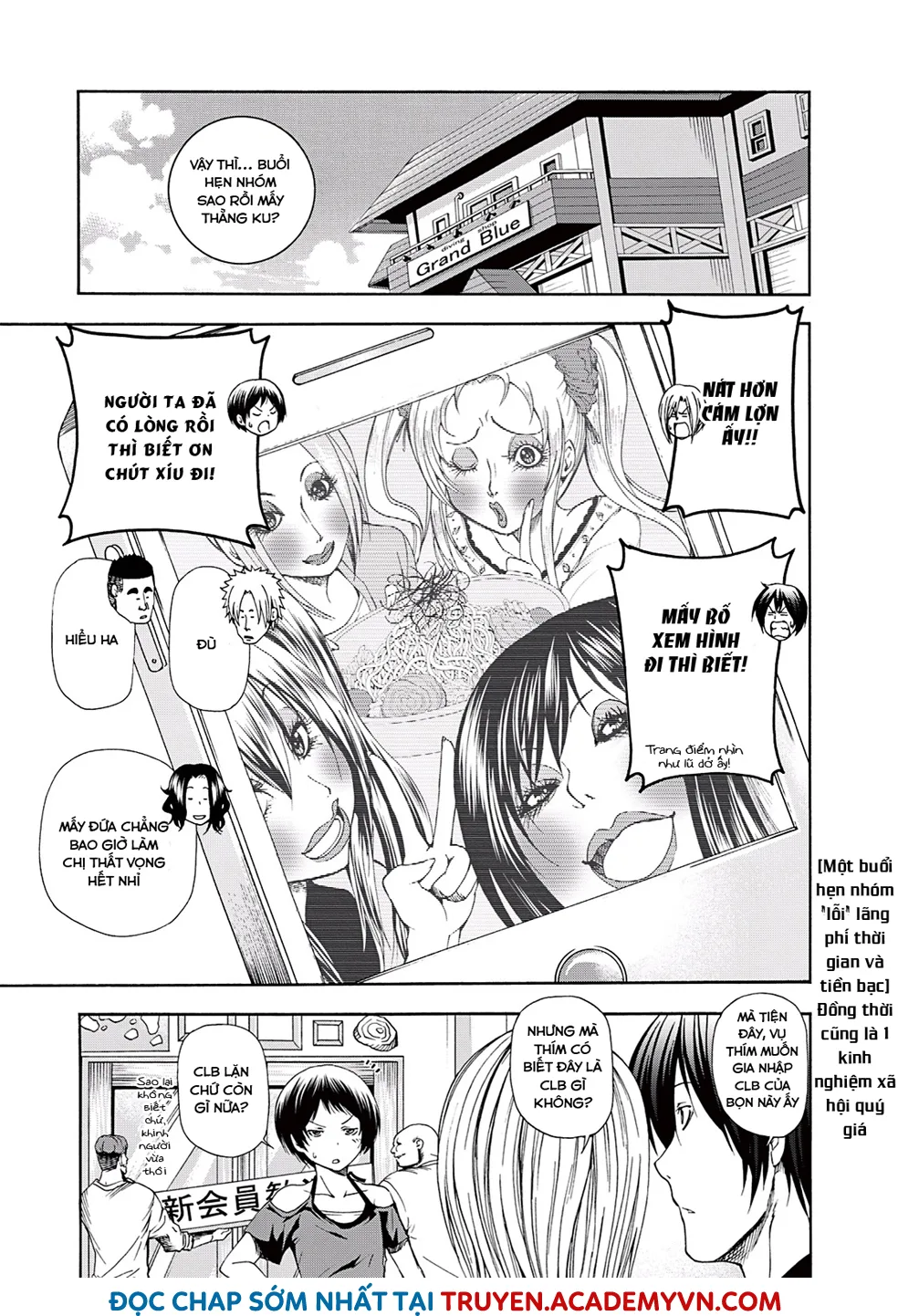Grand Blue - Cô Gái Thích Lặn chương 11 - trang 3