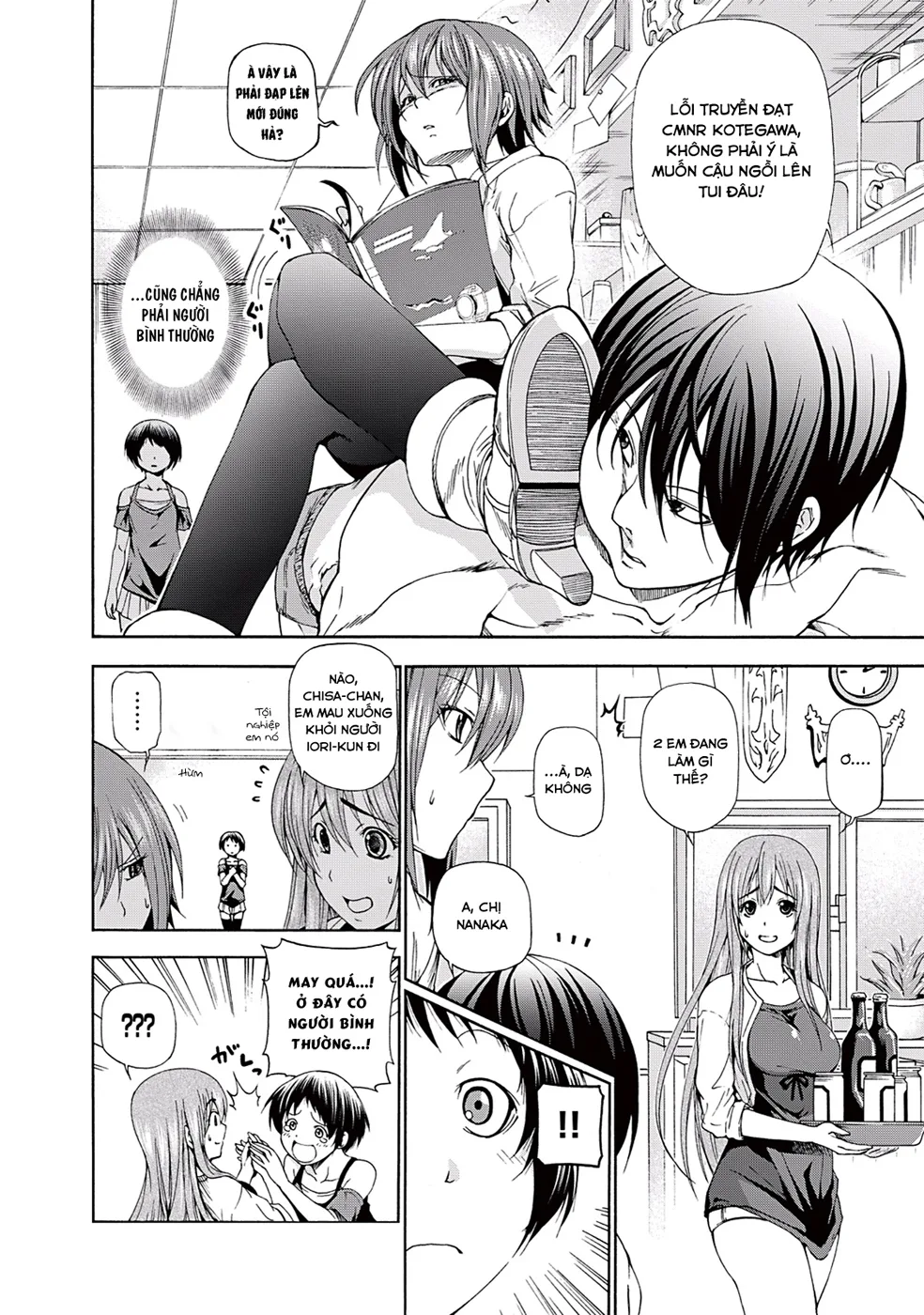 Grand Blue - Cô Gái Thích Lặn chương 11 - trang 8