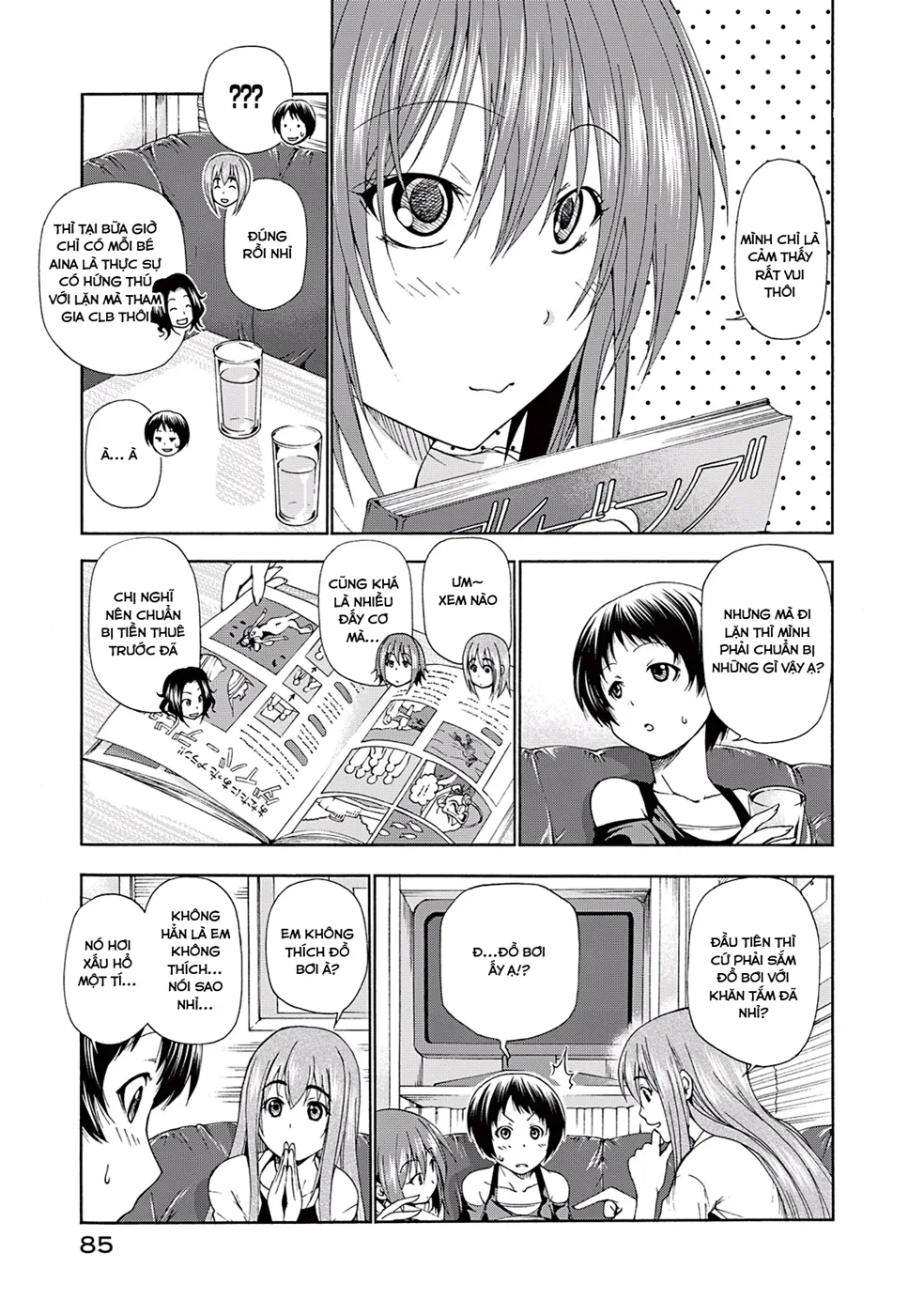 Grand Blue - Cô Gái Thích Lặn chương 11 - trang 11