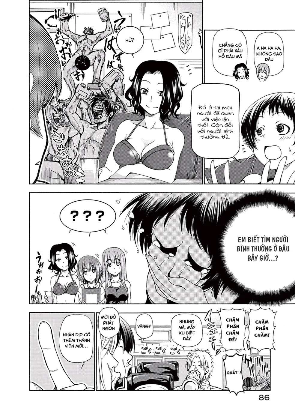 Grand Blue - Cô Gái Thích Lặn chương 11 - trang 12