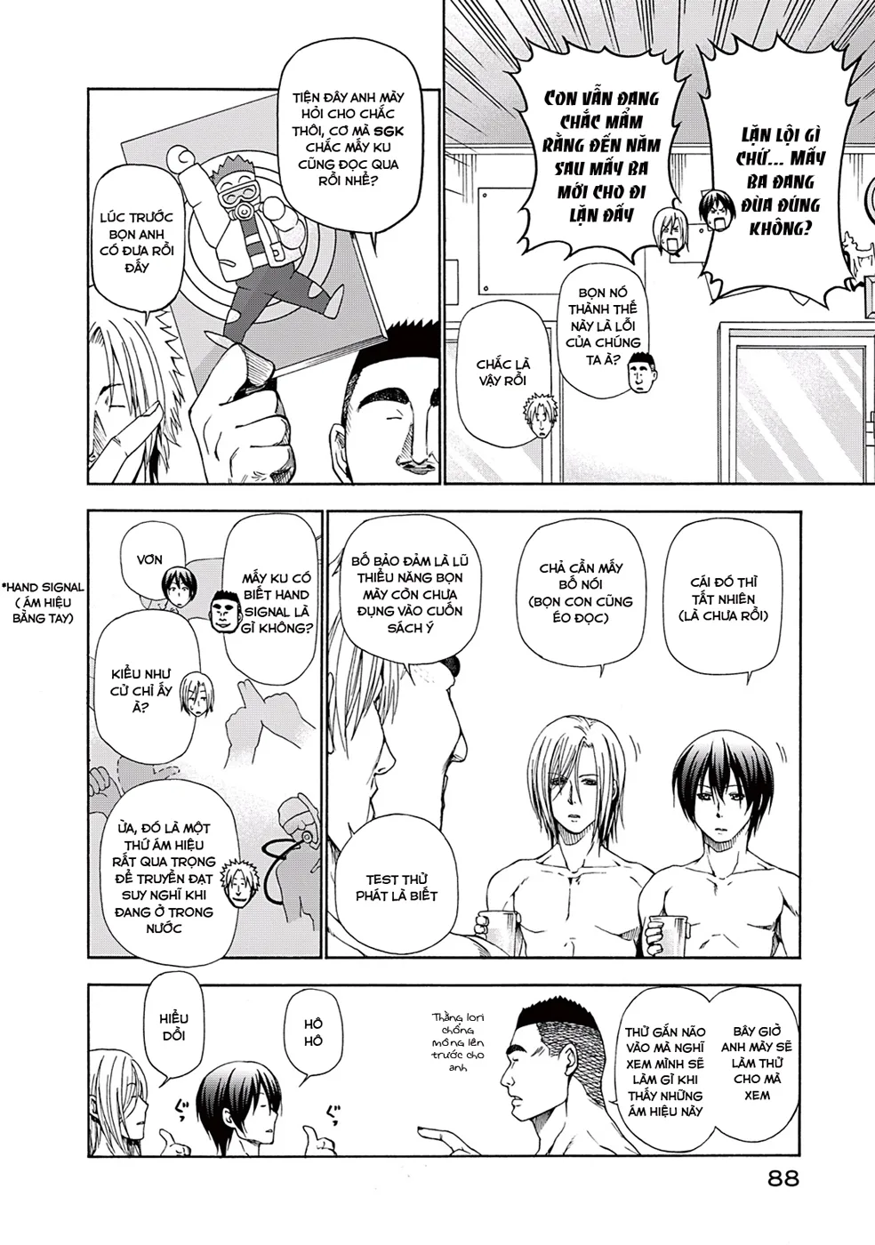 Grand Blue - Cô Gái Thích Lặn chương 11 - trang 14