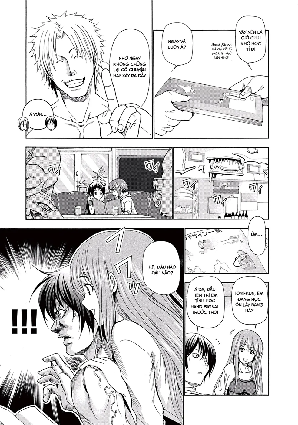 Grand Blue - Cô Gái Thích Lặn chương 11 - trang 17