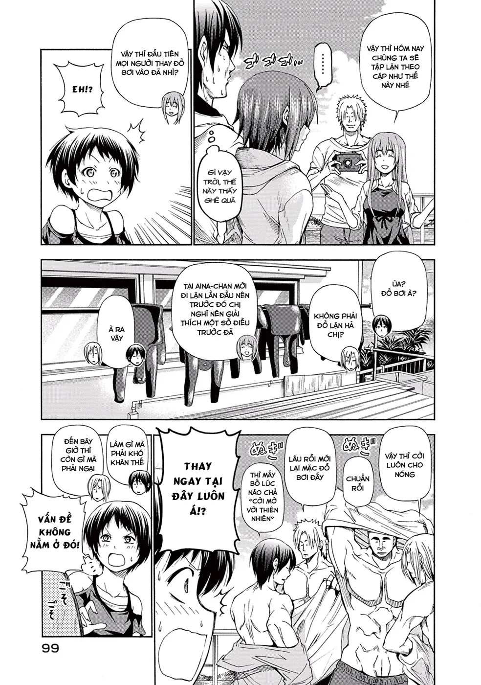 Grand Blue - Cô Gái Thích Lặn chương 11 - trang 25