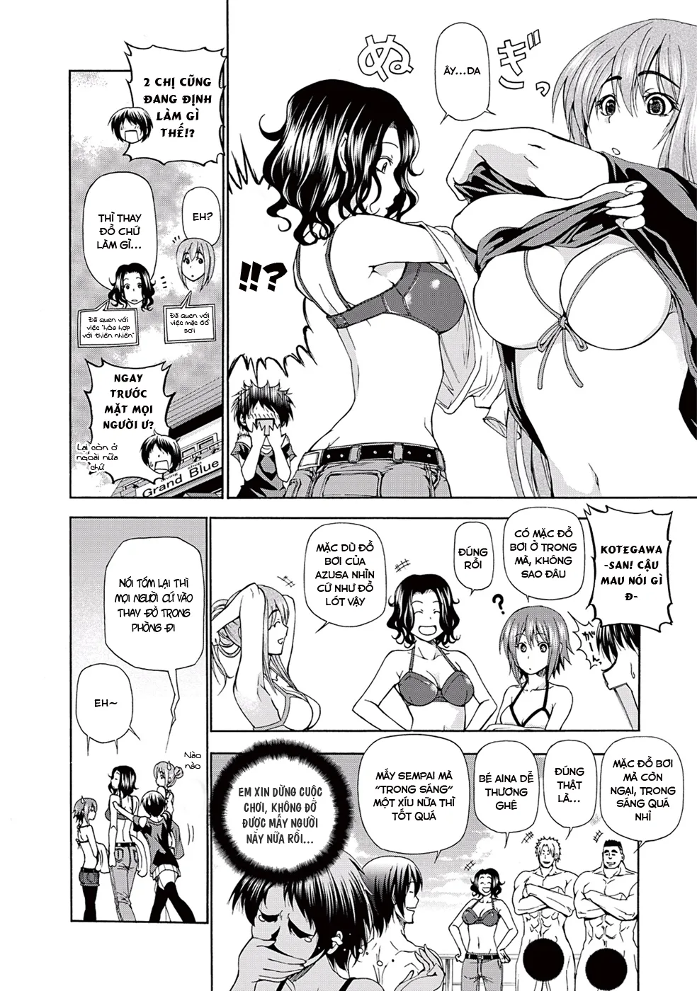 Grand Blue - Cô Gái Thích Lặn chương 11 - trang 26
