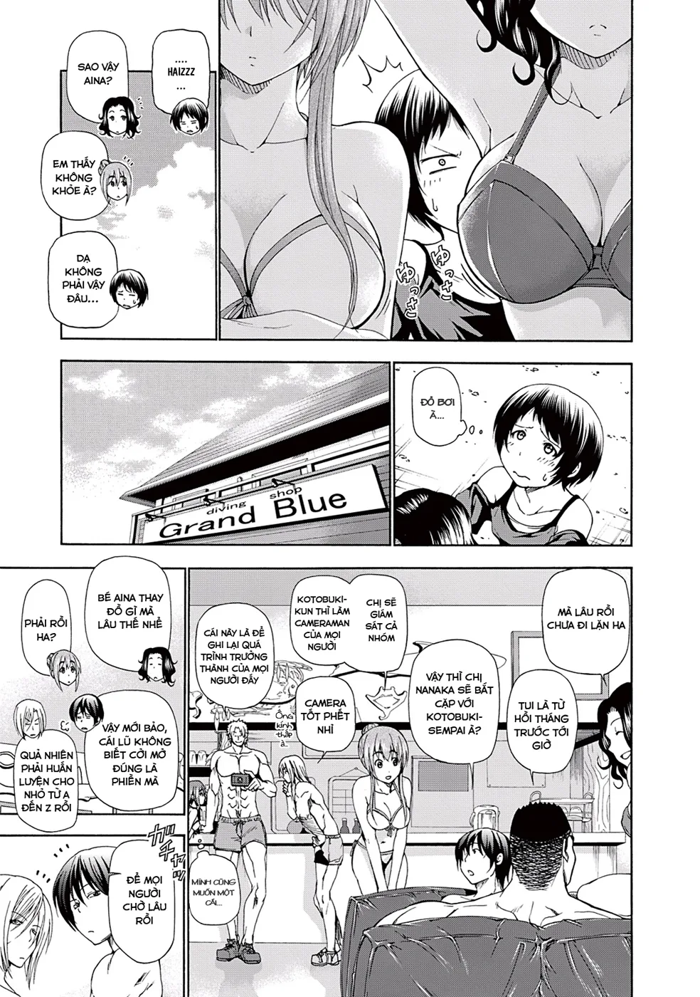 Grand Blue - Cô Gái Thích Lặn chương 11 - trang 27