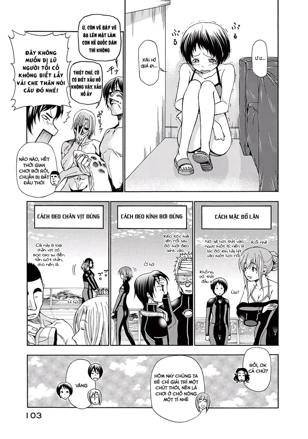 Grand Blue - Cô Gái Thích Lặn chương 11 - trang 29