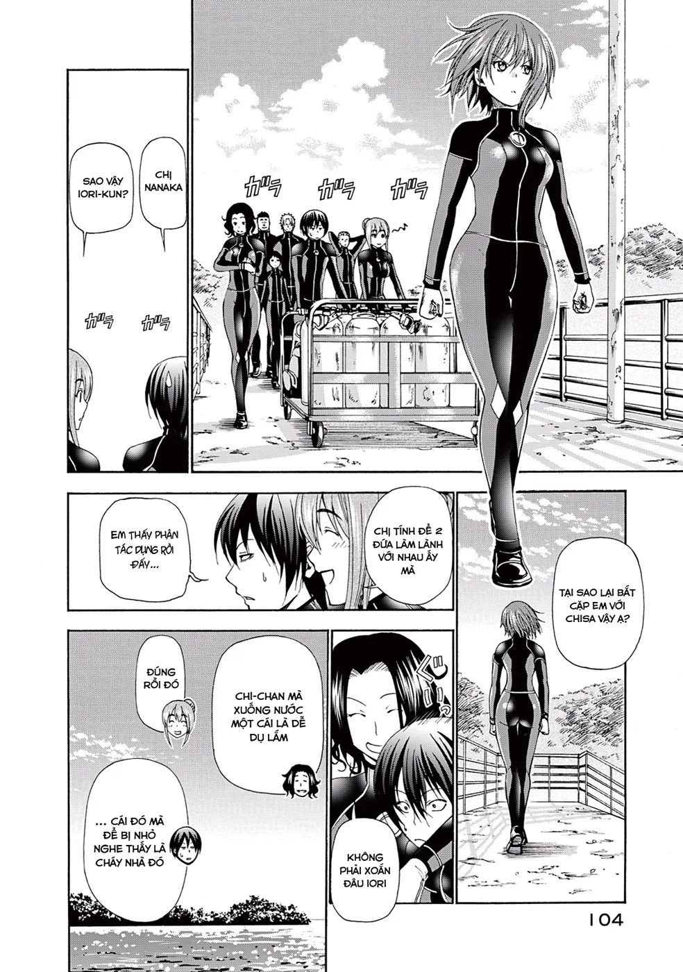 Grand Blue - Cô Gái Thích Lặn chương 11 - trang 30