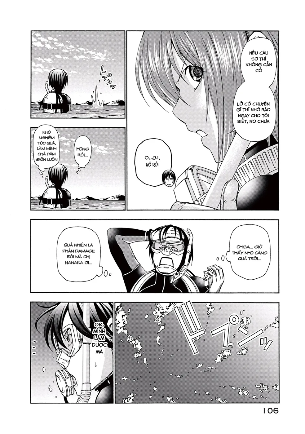 Grand Blue - Cô Gái Thích Lặn chương 11 - trang 32