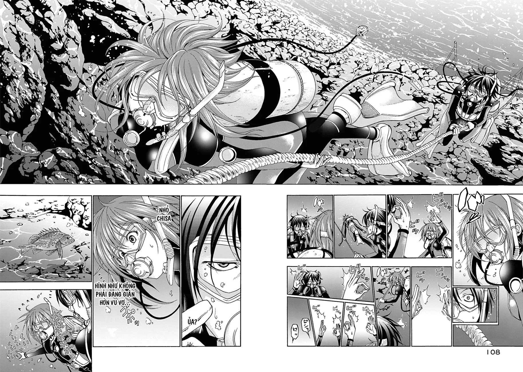 Grand Blue - Cô Gái Thích Lặn chương 11 - trang 34