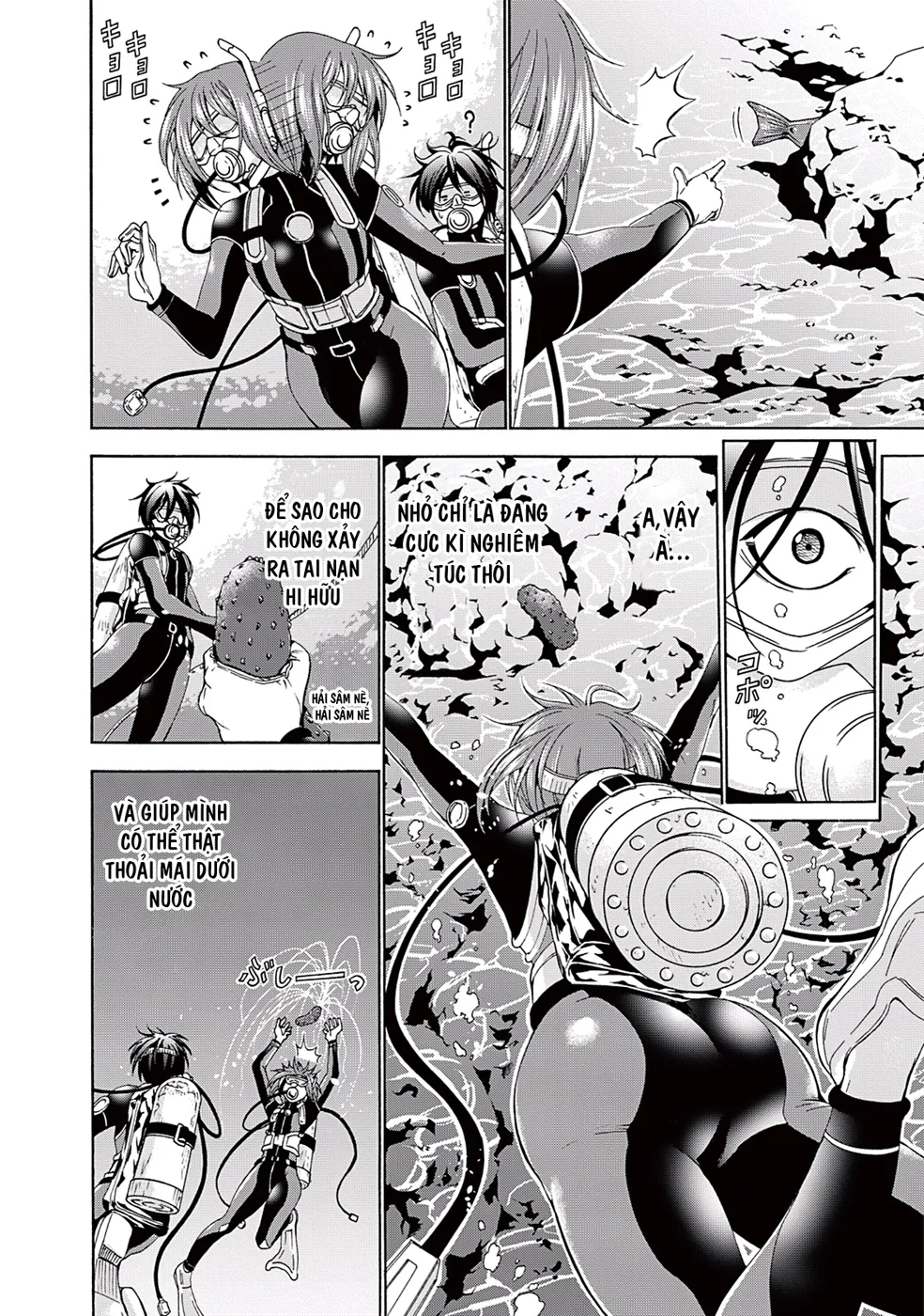 Grand Blue - Cô Gái Thích Lặn chương 11 - trang 35
