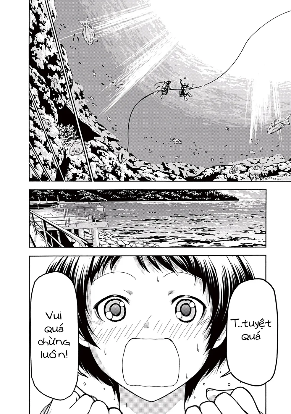 Grand Blue - Cô Gái Thích Lặn chương 11 - trang 37