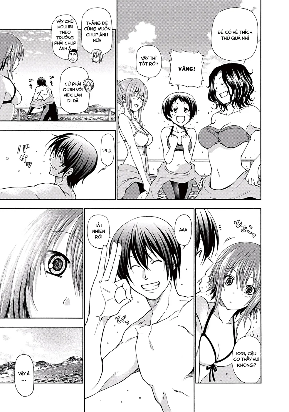 Grand Blue - Cô Gái Thích Lặn chương 11 - trang 38