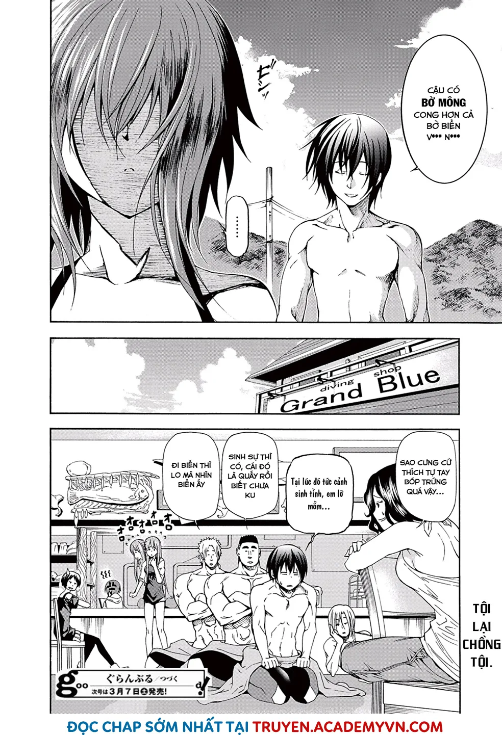 Grand Blue - Cô Gái Thích Lặn chương 11 - trang 41