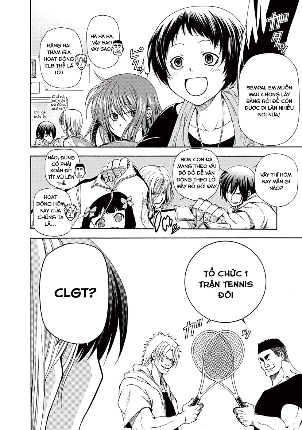 Grand Blue - Cô Gái Thích Lặn chương 12 - trang 5