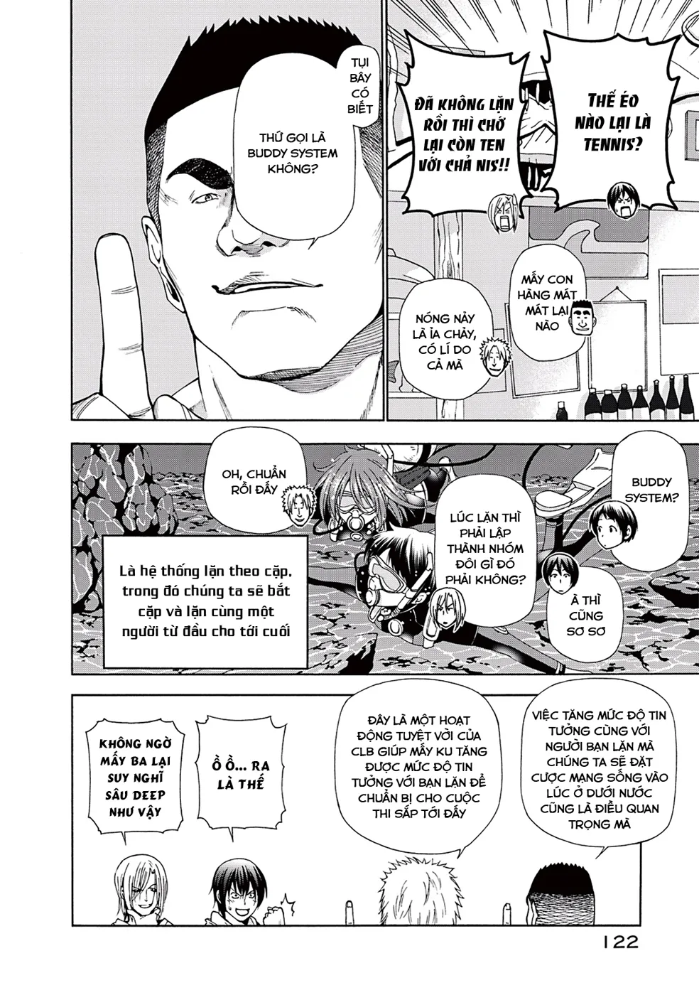 Grand Blue - Cô Gái Thích Lặn chương 12 - trang 7