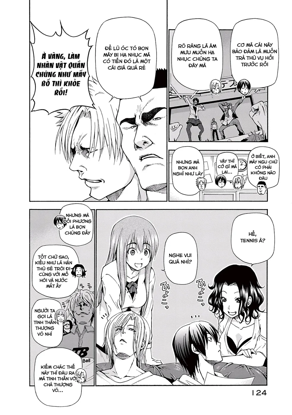 Grand Blue - Cô Gái Thích Lặn chương 12 - trang 9