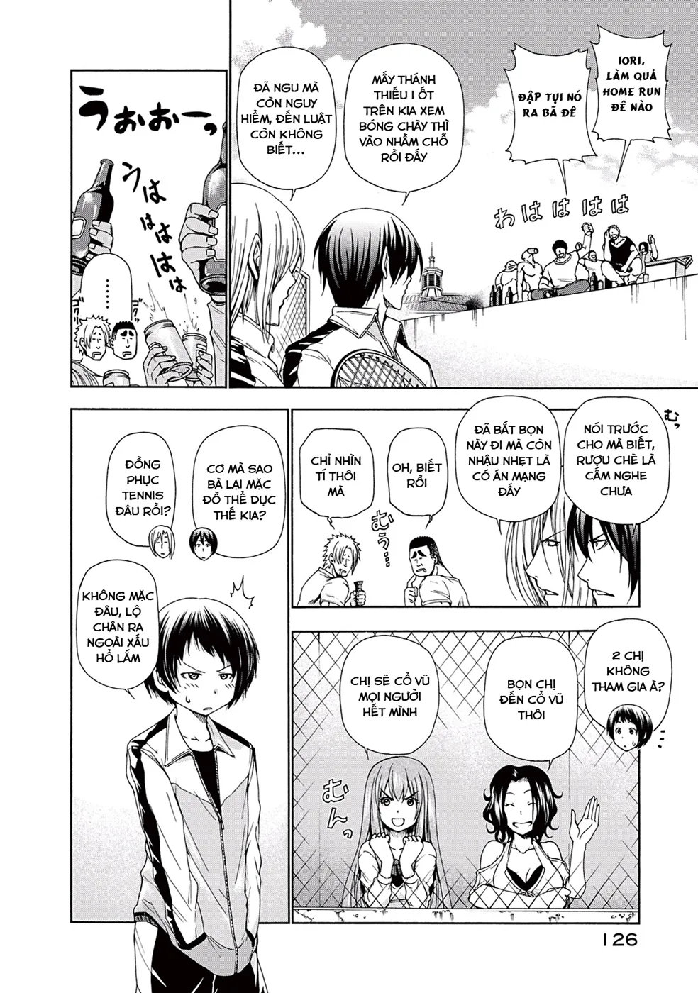 Grand Blue - Cô Gái Thích Lặn chương 12 - trang 11