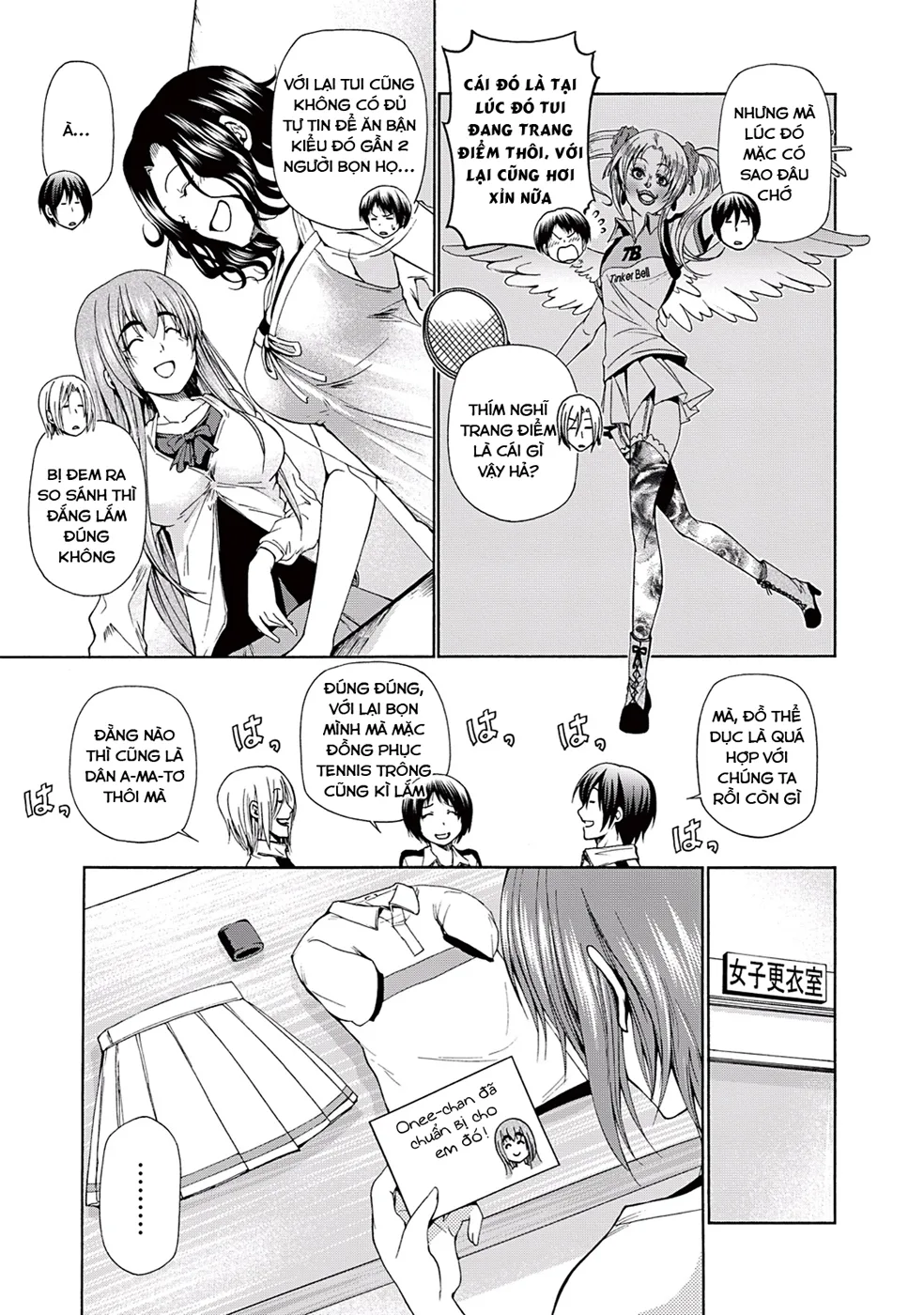 Grand Blue - Cô Gái Thích Lặn chương 12 - trang 12