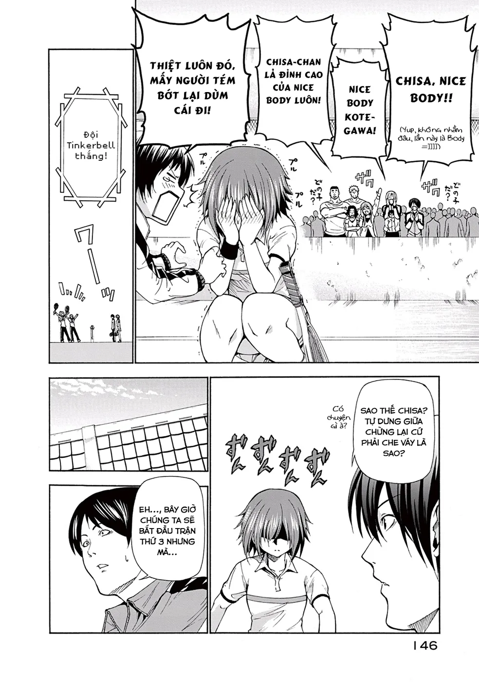 Grand Blue - Cô Gái Thích Lặn chương 12 - trang 31