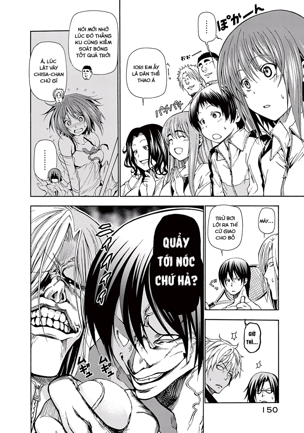 Grand Blue - Cô Gái Thích Lặn chương 12 - trang 35