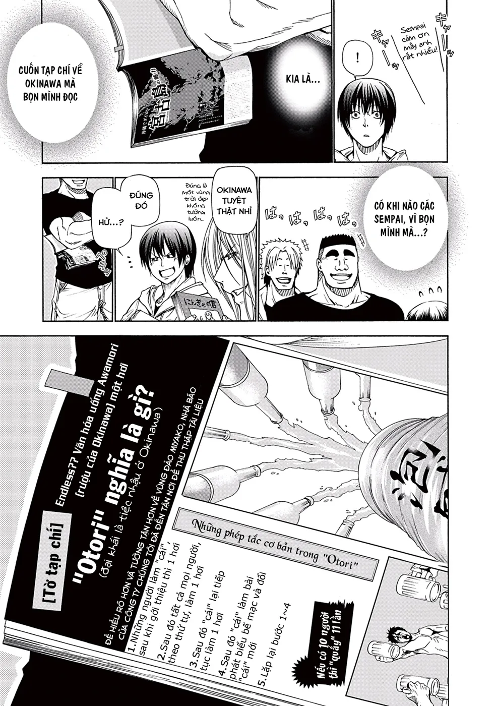 Grand Blue - Cô Gái Thích Lặn chương 12 - trang 54