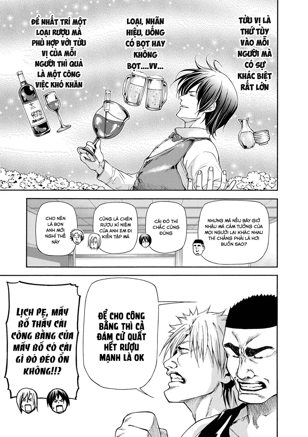 Grand Blue - Cô Gái Thích Lặn chương 21 - trang 6