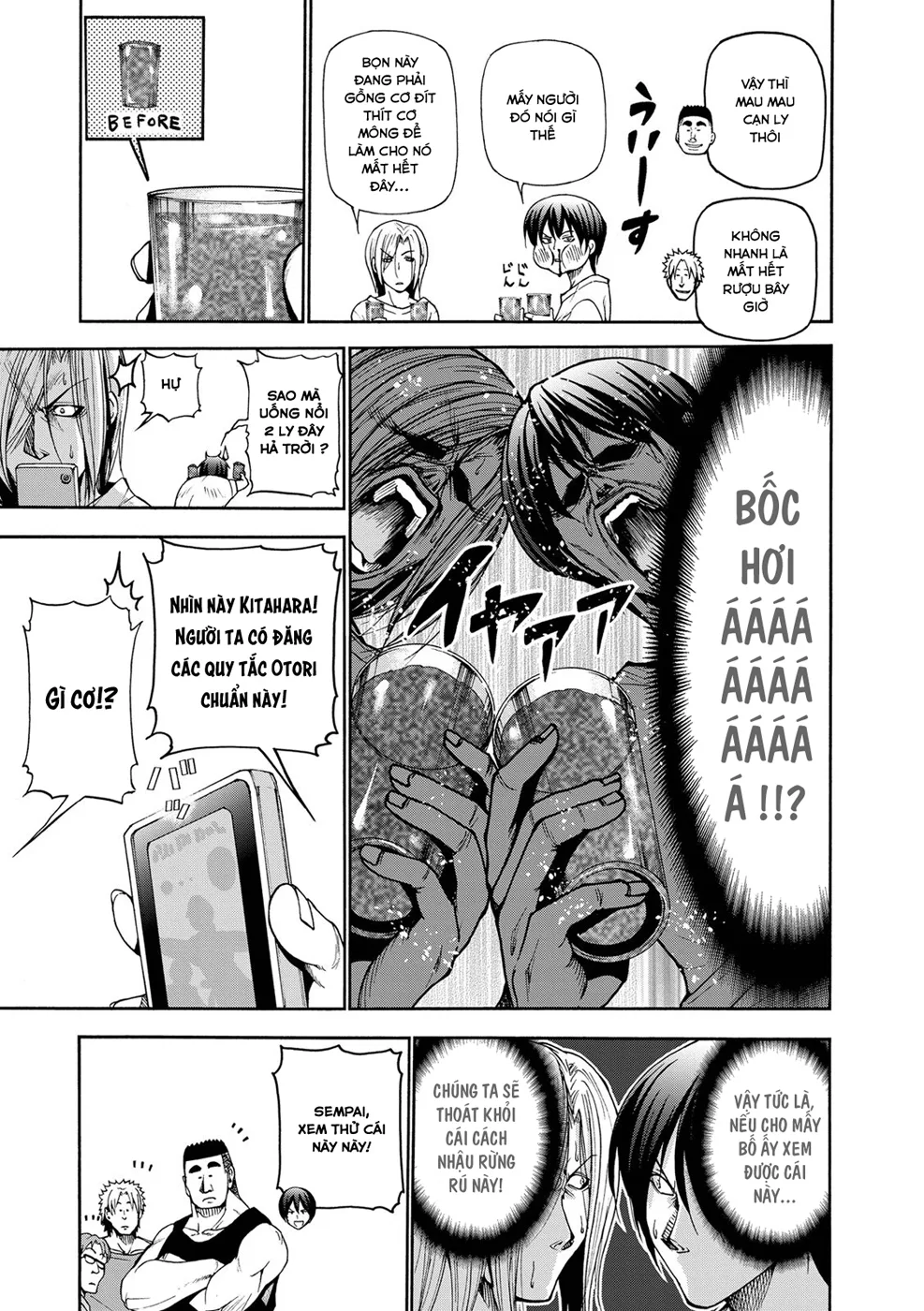 Grand Blue - Cô Gái Thích Lặn chương 21 - trang 22