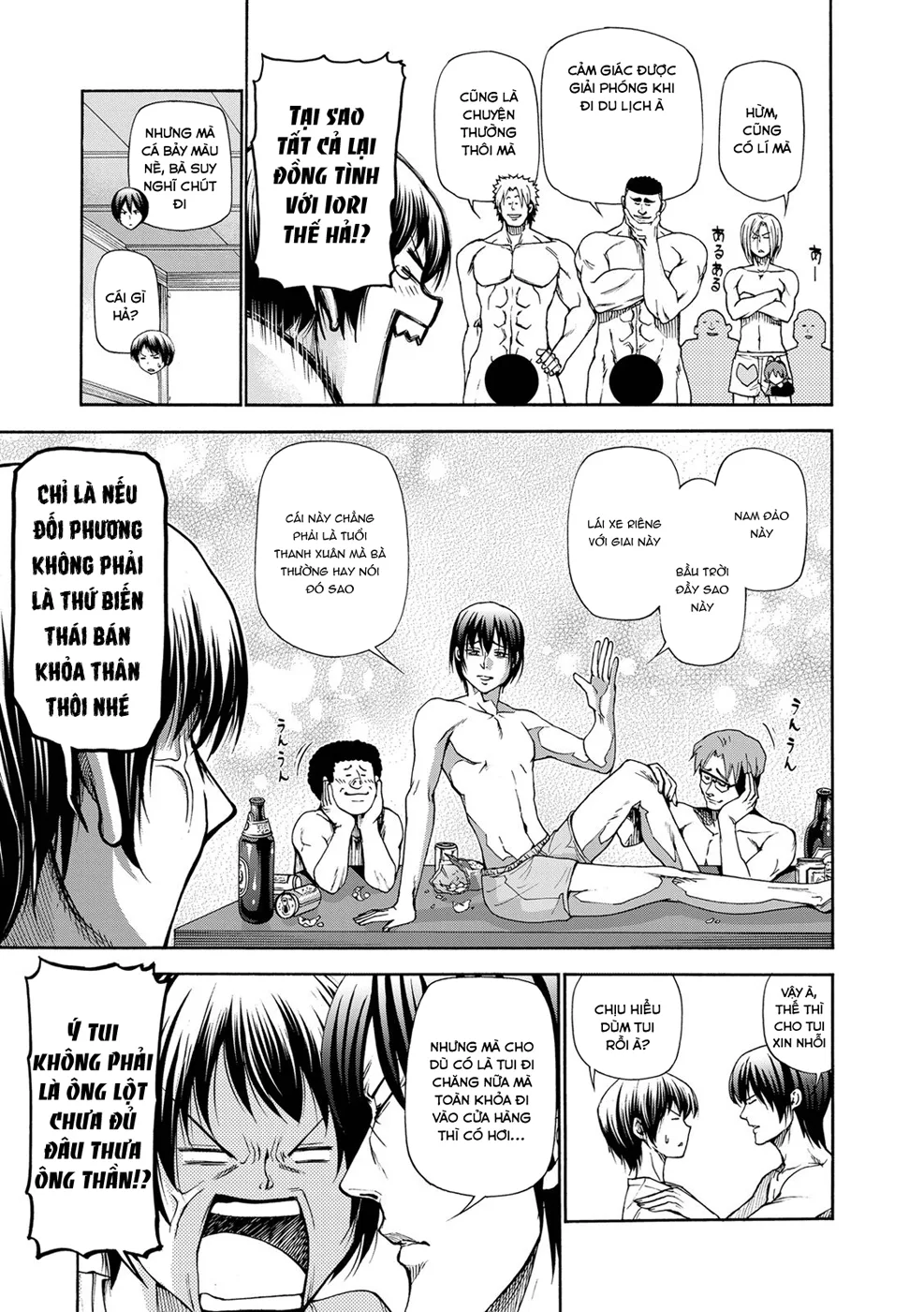 Grand Blue - Cô Gái Thích Lặn chương 21 - trang 30