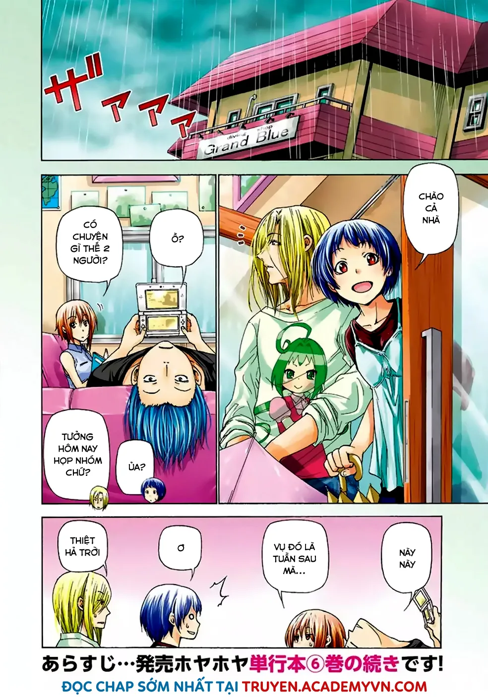 Grand Blue - Cô Gái Thích Lặn chương 26 - trang 5