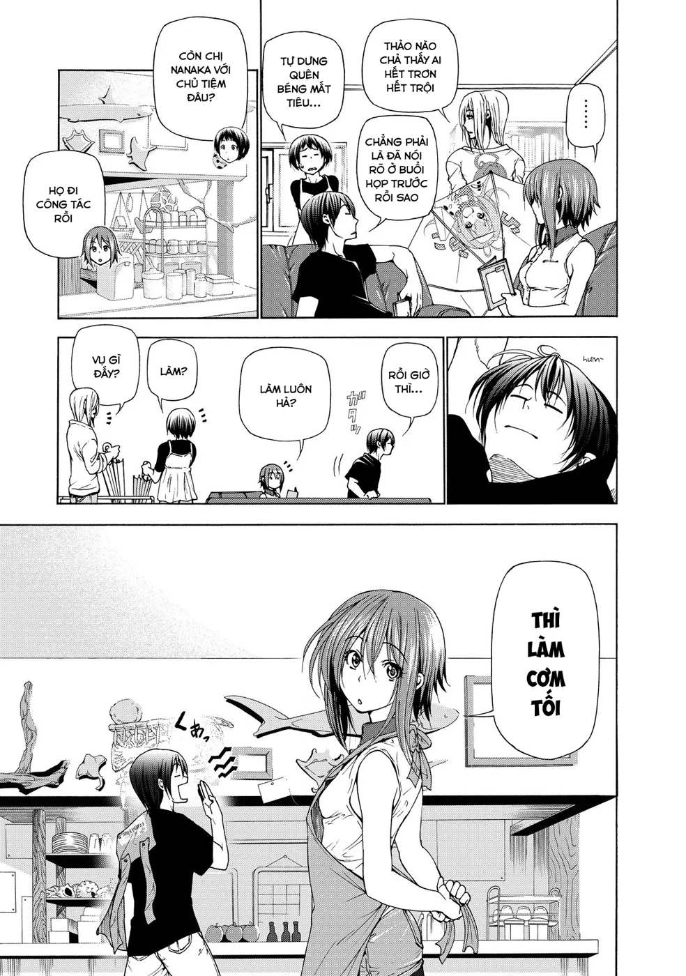 Grand Blue - Cô Gái Thích Lặn chương 26 - trang 6