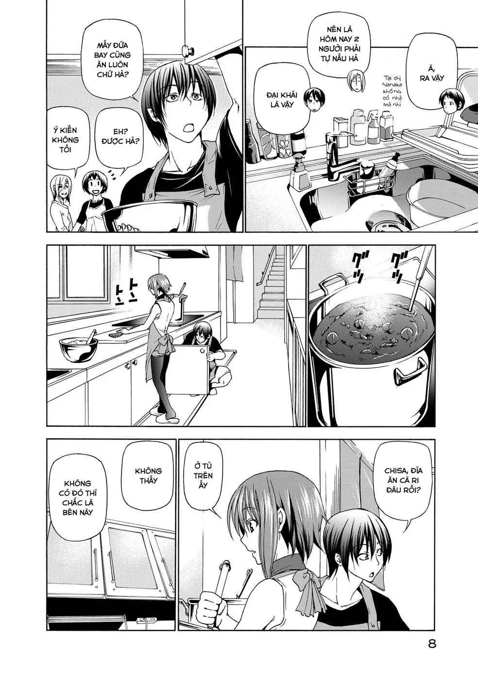 Grand Blue - Cô Gái Thích Lặn chương 26 - trang 7