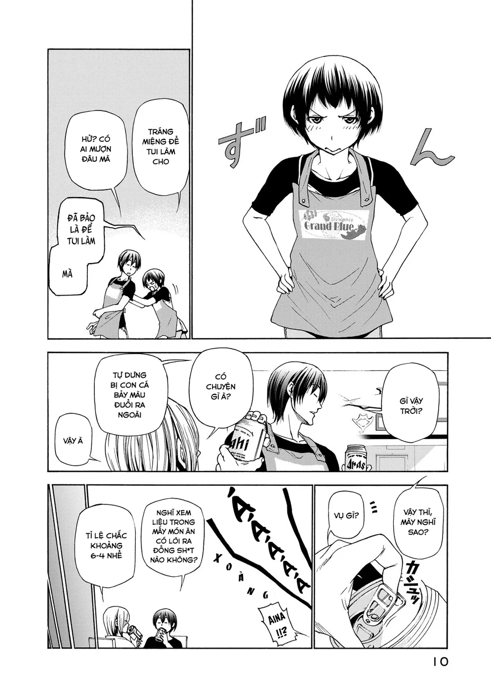 Grand Blue - Cô Gái Thích Lặn chương 26 - trang 9