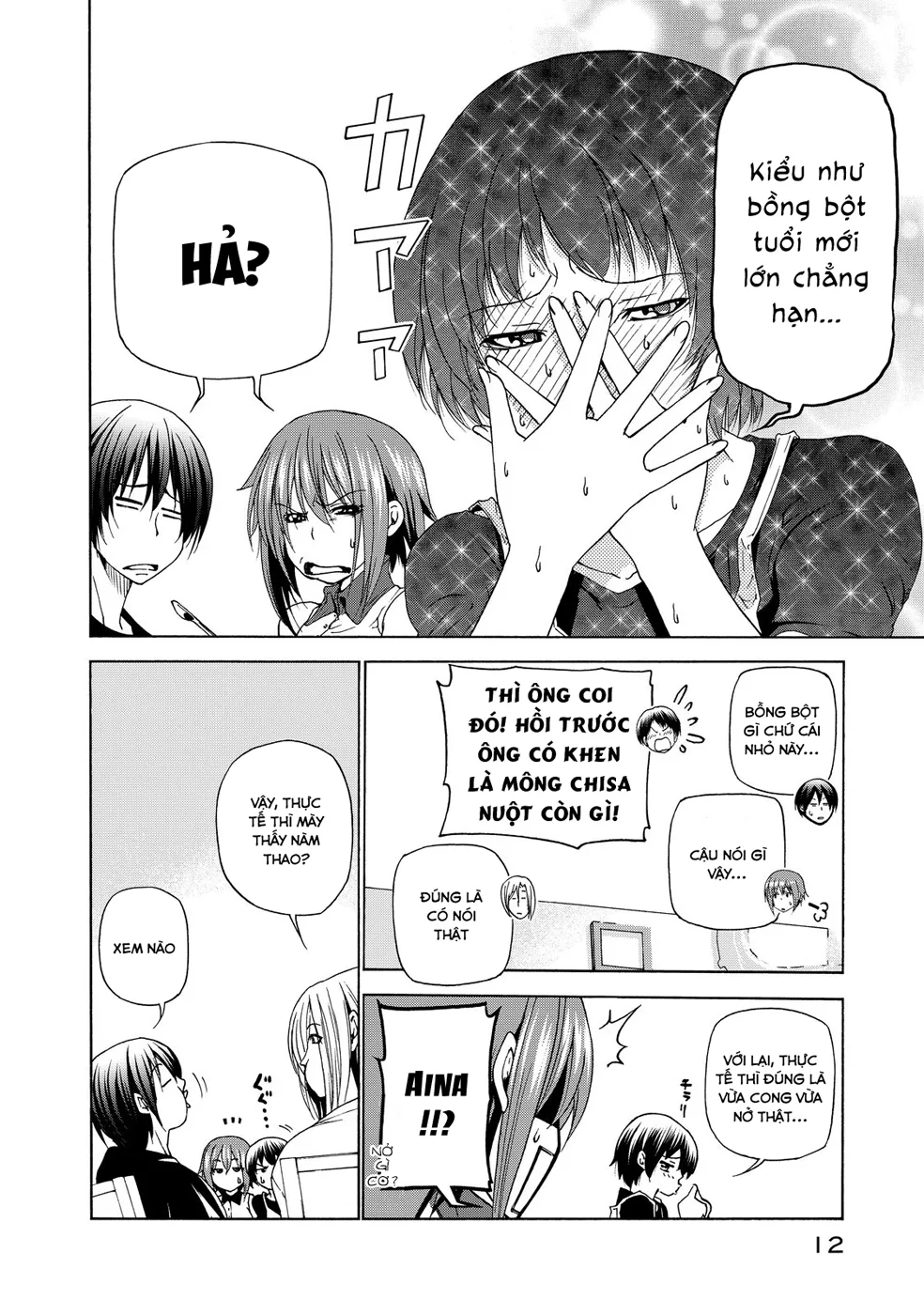 Grand Blue - Cô Gái Thích Lặn chương 26 - trang 11